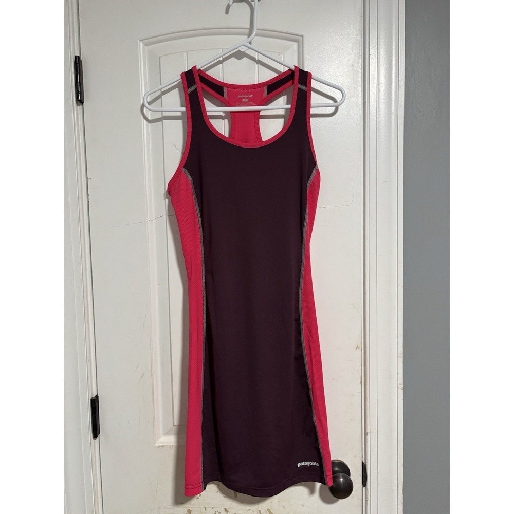 Patagonia Women's Pink Racerback‎ Athletic Tank Dress Size S